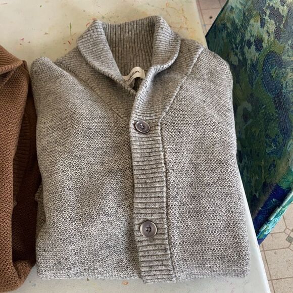 Goodfellow Grandpa Buttondown Sweater - Picture 1 of 9